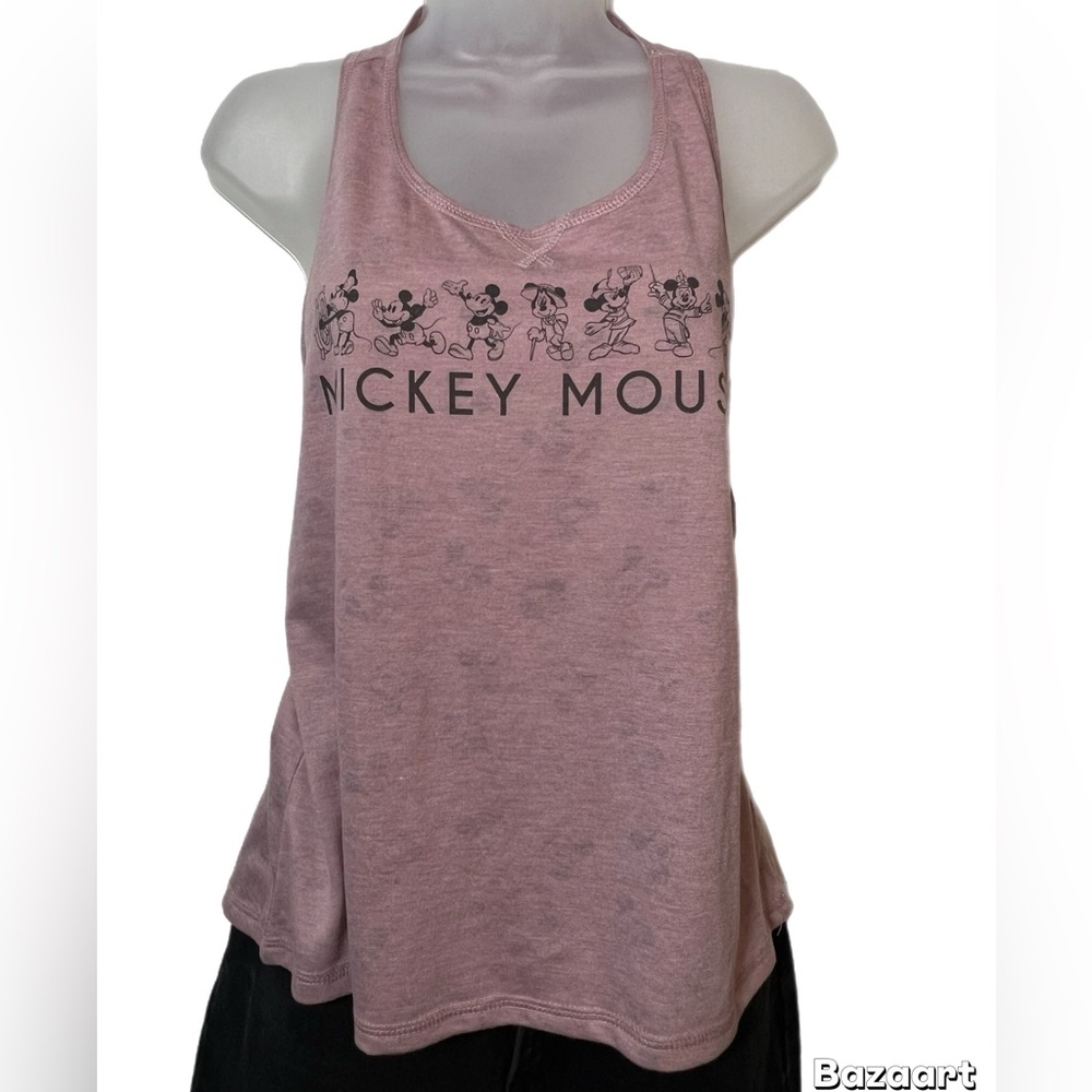 Walt Disney Mickey Mouse Women’s Pink Tank NWT